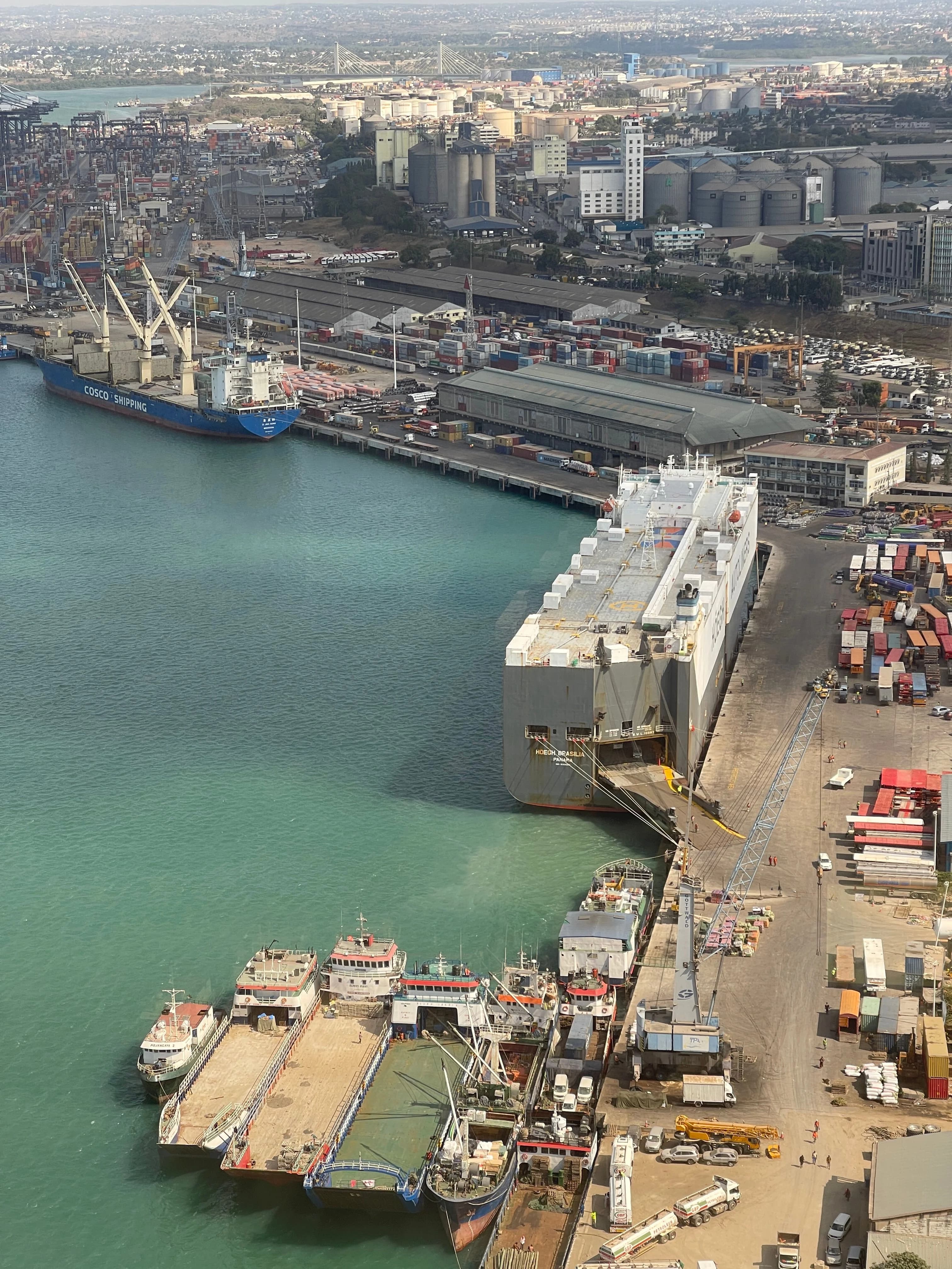 Shipment arriving from Douala